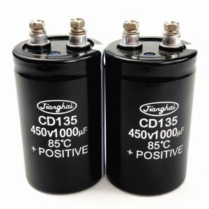 Wholesale Screw Terminal Aluminum Electrolytic Capacitor CD135 450V 1000uF 2000h At 85C For UPS Drive Inverter from china suppliers