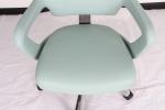 Foam Mid Back Ergonomic Office Chair Executive Swivel Fixed Armrest
