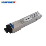 1.25G SFP Module WDM 40km 1310nm / 1550nm SFP Transceiver SC DDM
