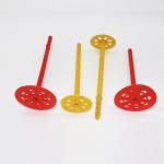 Custom Pe Pp Wall Plug Rigid Foam Insulation Anchors Drywall Insulation Dowel