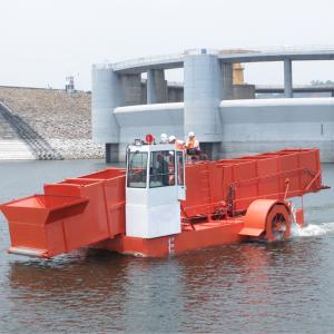 Wholesale 45cbm Aquatic Weed Harvester Boat For Transport Weed And Garbage from china suppliers