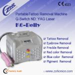 Q Switched ND Yag Laser Eyebrow Removal Tattoo Removal Machine