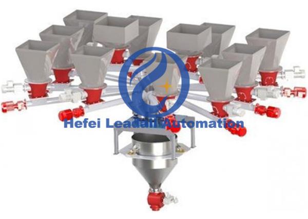 Aquafeed Animal Feed Automated Batching Systems For 10KG To 50KG Into Bags