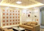 Interior Decorative Ceiling Panels Artistic for Living Room , SGS Test