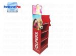 LED Lighting Poster POS Shelf Display Stands 4 Shelving Holding Strength 100KGS