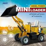 Small Farming 850 kg Electric Mini Front End Compact Battery Wheel Loader with