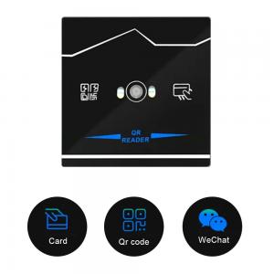 China Wiegand26 / 34 Interface RFID Proximity Card Reader Auto induction Tempered glass on sale