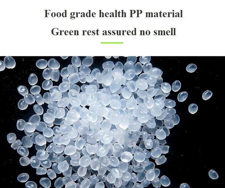 Single Compartment Meal Prep Disposable Plastic Food Containers Microwave Safe Biodegradable