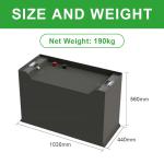 High Capacity 48V 610Ah Lithium Ion Forklift Batteries Pack for AeriaWork