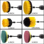 Drill Brush Power Scrubber Brush Cleaning Kit 10Pcs Drill Brush Attachment