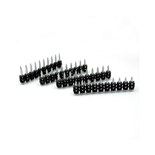 Rust Resistant Flat Head Cold Galvanized Steel Concrete Nails / Row Nails