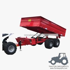 Wholesale 2TR4WM - Euro style Off-road hydraulic dump trailer with power unit 2Ton from china suppliers