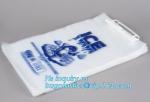 China Suppliers LDPE Very Strong Plastic Ice Bag With Drawstring, leakproof ice