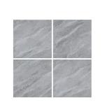 Marble Look 400x400mm Cermic Rustic Tile Interior Matt Glazed Indoor Floor Gray
