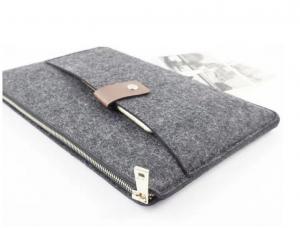 China felt material funky laptop sleeve bag, design your own laptop sleeve on sale