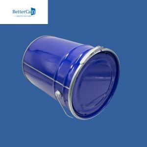 Wholesale Stackable 20L Steel Bucket , Empty Paint Buckets With Lids from china suppliers