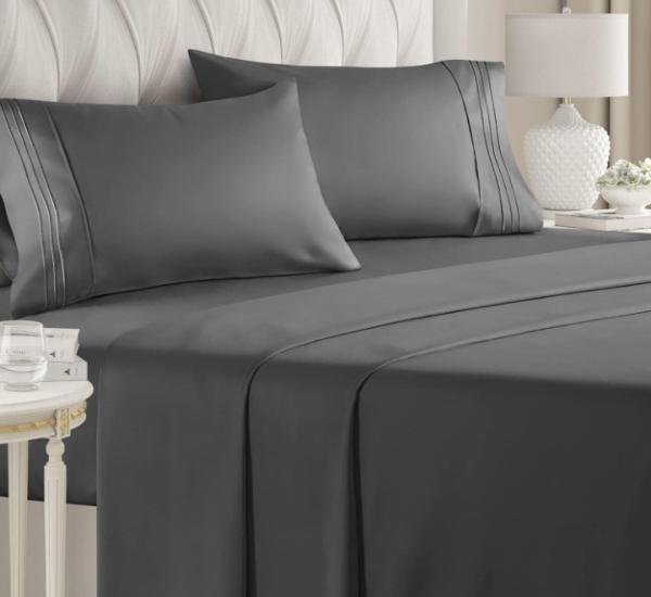 Pillowcase Duvet Cover Sets 100% Cotton Comforter Bed Set for Luxury Hotel Home
