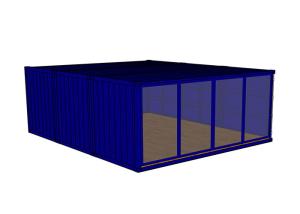 China Topshaw Prefab Bar Container Coffee Shop Container Shipping Container Restaurant Kitchen on sale