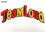 Teamloud Letters Sewn Chenille Towel Patches For College Jackets