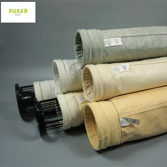 Baghouse fibreglass silo bag filter dust collector filter bag and Filter Cage
