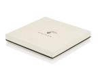 White Printed Baking Food Paper Boxes with Window Cookies ,Chocolate Packaging