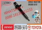 Denso Common Rail 095000-5610 Diesel Injector For Denso 23670-0R160 23670-0R010