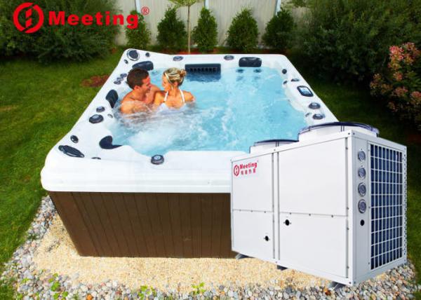 Meeting 7-56kw air source jacuzzi spa pool heat pump,swimming pool heat pump
