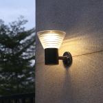 IP65 Waterproof Circular Table Shape Solar Wall Light 5W for Residential