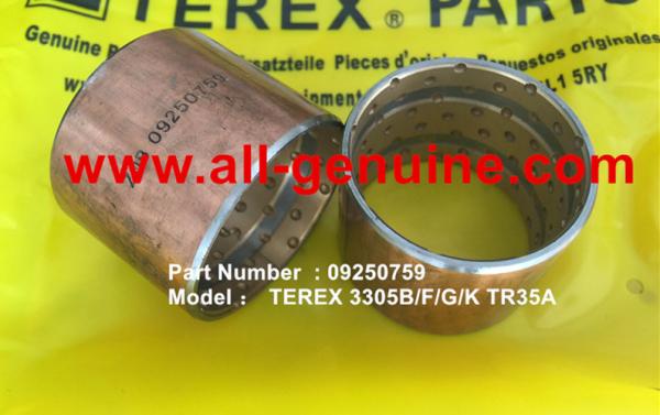 TEREX 09250759 BUSHING MINING NHL DUMP TRUCK TR35 TR50 TR60 TR100 3305B 3305F