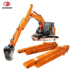 Wholesale Most Cost-effective 8-12m excavator sliding arm telescopic excavator telescopic boom excavator long arm for cat hitachi from china suppliers