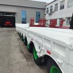 24-Hour Online Service Durable Seven-Axle Lowbed Trailer for Heavy and Oversized