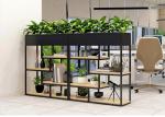 Delicate Balcony Flower Pot Shelf , Plants Metal Garden Shelves Multi Functional