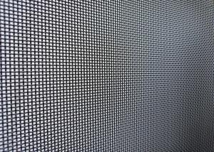 Wholesale 240mm Length 120mm Width Woven Wire Mesh , Stainless Steel Woven Mesh Black Spraying from china suppliers