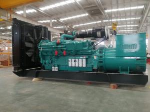 Wholesale ISO9001 Certified Low Noise Cummins Diesel Generators 1000kw Easy Maintenance from china suppliers