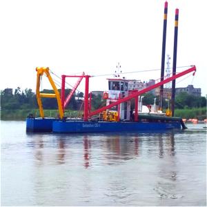 Wholesale 230000.000kg Gross Weight Cutter Suction Dredger with Rexroth Hydraulic Cummins Engine from china suppliers
