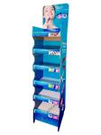 Durable Cardboard Floor Displays Foldable Product Display Stand For Promotion