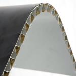 A2 2.5mm 2200mm Aluminium Honeycomb Composite Panel Sheet Outdoor 4x8 Sheet