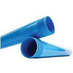 White Blue PVC Large Diameter Slotted Pipe for Borehole Water Well Casing 20mm