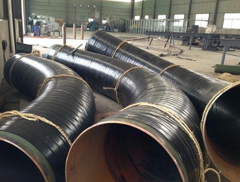 3 Layerer 3PE Coating Making Machine For Steel Bend Pipe FBE Anticorrosion