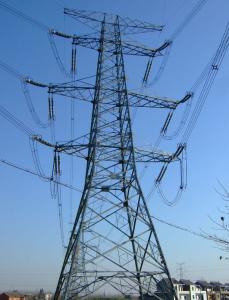 Wholesale 10 - 500KV HDG Angle Steel Lattice Transmission Tower from china suppliers