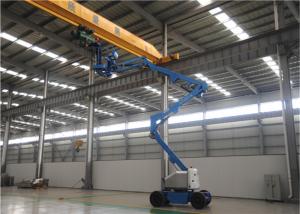 Wholesale 2 Man Small Boom Lift , Aerial Lift Equipment 80 Ft Hydraulic Type High Reach from china suppliers