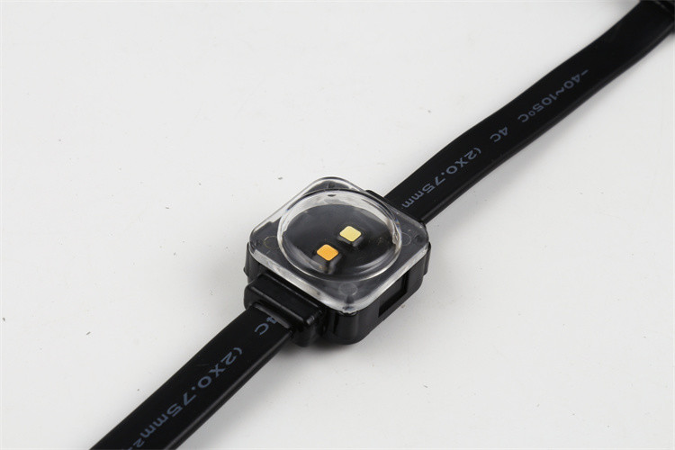 RGB Miracle Bean Led Pixel Point Light Waterproof IP67 0.75W SMD3535 IC 8516 25mm