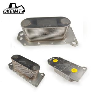 Wholesale OKEIMT 3966365 3957533 Factory Outlet Engine Lub Oil Cooler Core For Cummins ISC 6D114 from china suppliers