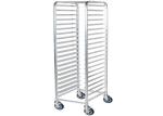 RK Bakeware China 15 Trays Stainless Steel Baking Trolley Baking Tray Rack Cart
