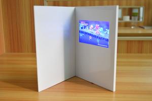 Wholesale Paper Material Video Greeting Card Recharge Brochure With Video Screen from china suppliers