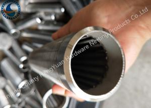 Wholesale Bleved Welding Ring V Wire Wrap Screen Pipe / Water Well Screen For Sand Control from china suppliers