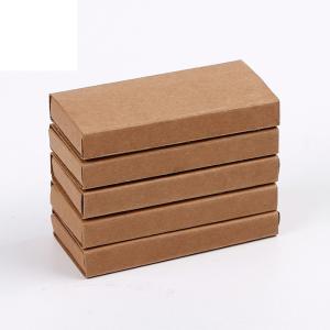 Wholesale Handmade matches boxes kraft paper candle matches empty box from china suppliers