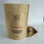 Customized Paper Bag Packaging Vegetable Seeds k Valve Smell Proof For Coffee /