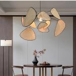 Rural Hand Made Rattan Pendant lights Southeast Asia Suspension Screen Cannage