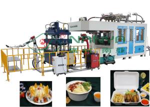 Wholesale Paper Pulp Molding Equipment Molded Bagasse Fiber Lunch Box Machine from china suppliers